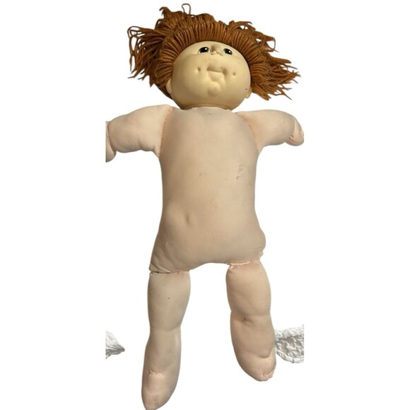 Cabbage patch Head 1984 MN Thomas Homemade Body ? 18 inch doll - Picture 10 of 16